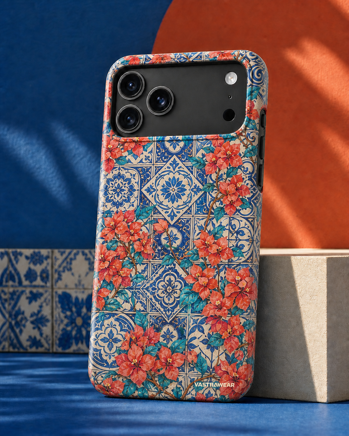 BOUGAINVILLEA TILES VASTRAWEAR phone case