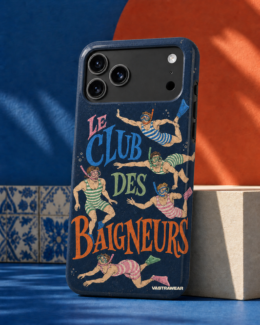 LE CLUB DES BAIGNEURS VASTRAWEAR glossy phone case