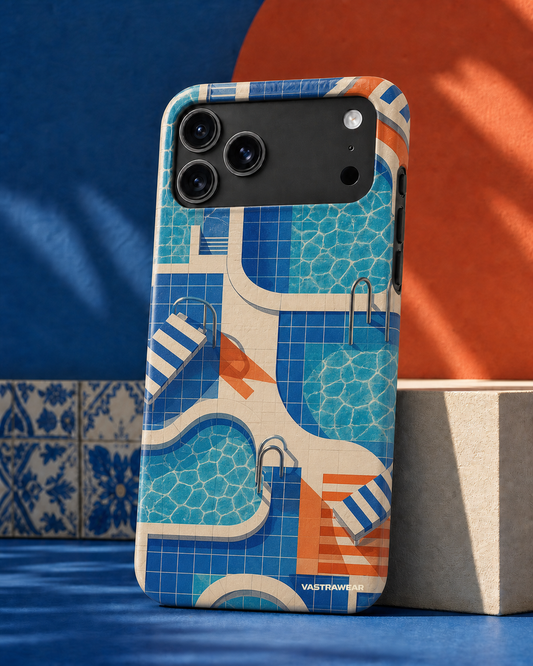 POOLSIDE GEOMETRY VASTRAWEAR phone case