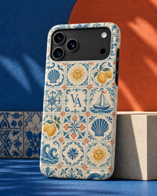 RIVIERA TILES VASTRAWEAR glossy phone case