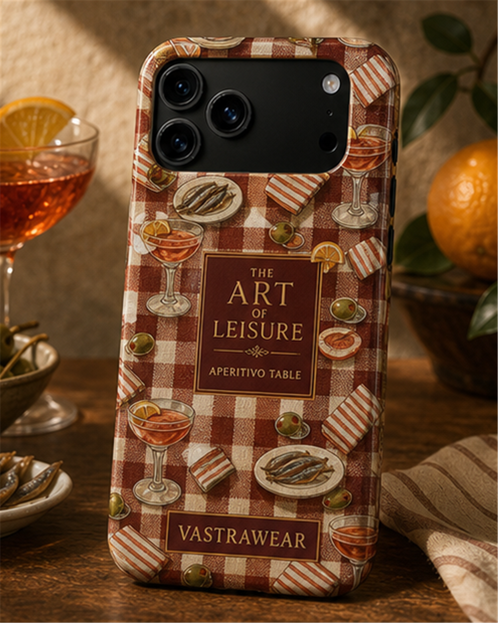 APERITIVO TABLE VASTRAWEAR glossy phone case