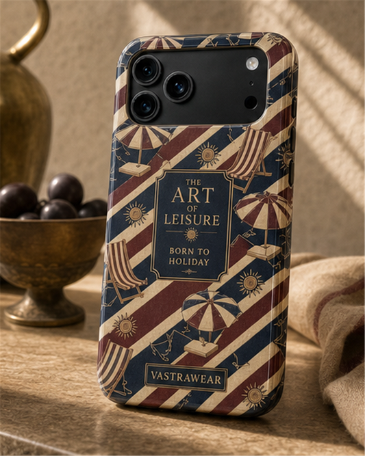 BORN TO HOLIDAY VASTRAWEAR glossy phone case