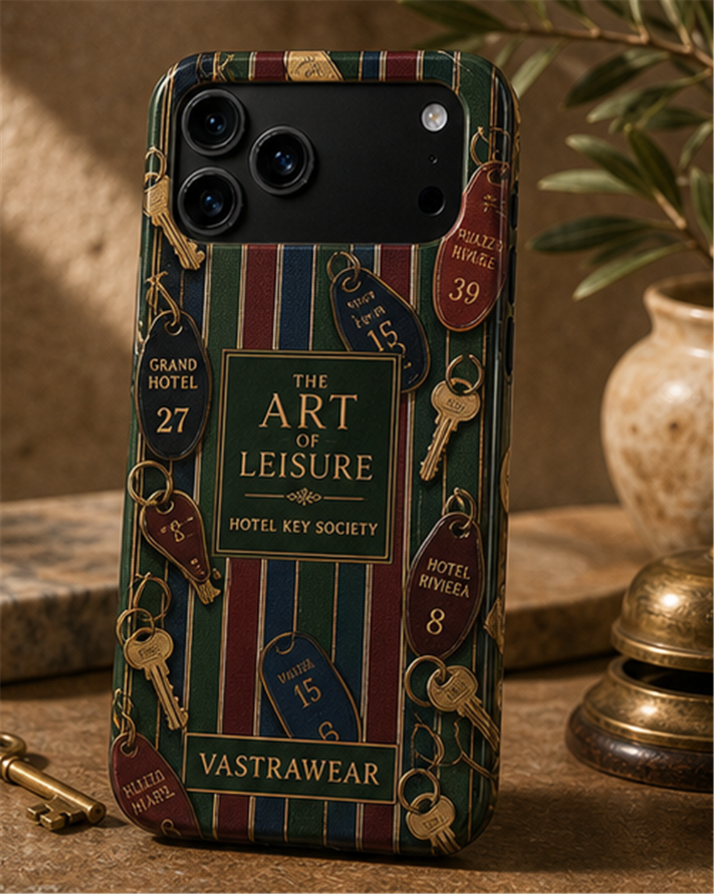 HOTEL KEY SOCIETY VASTRAWEAR glossy phone case