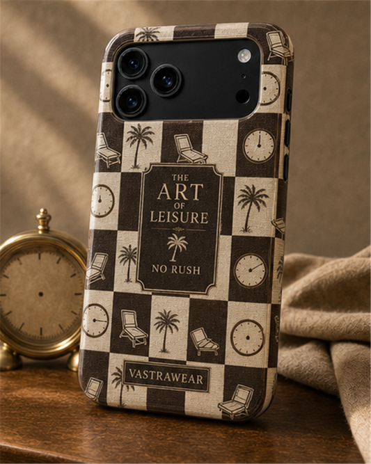 NO RUSH VASTRAWEAR glossy phone case