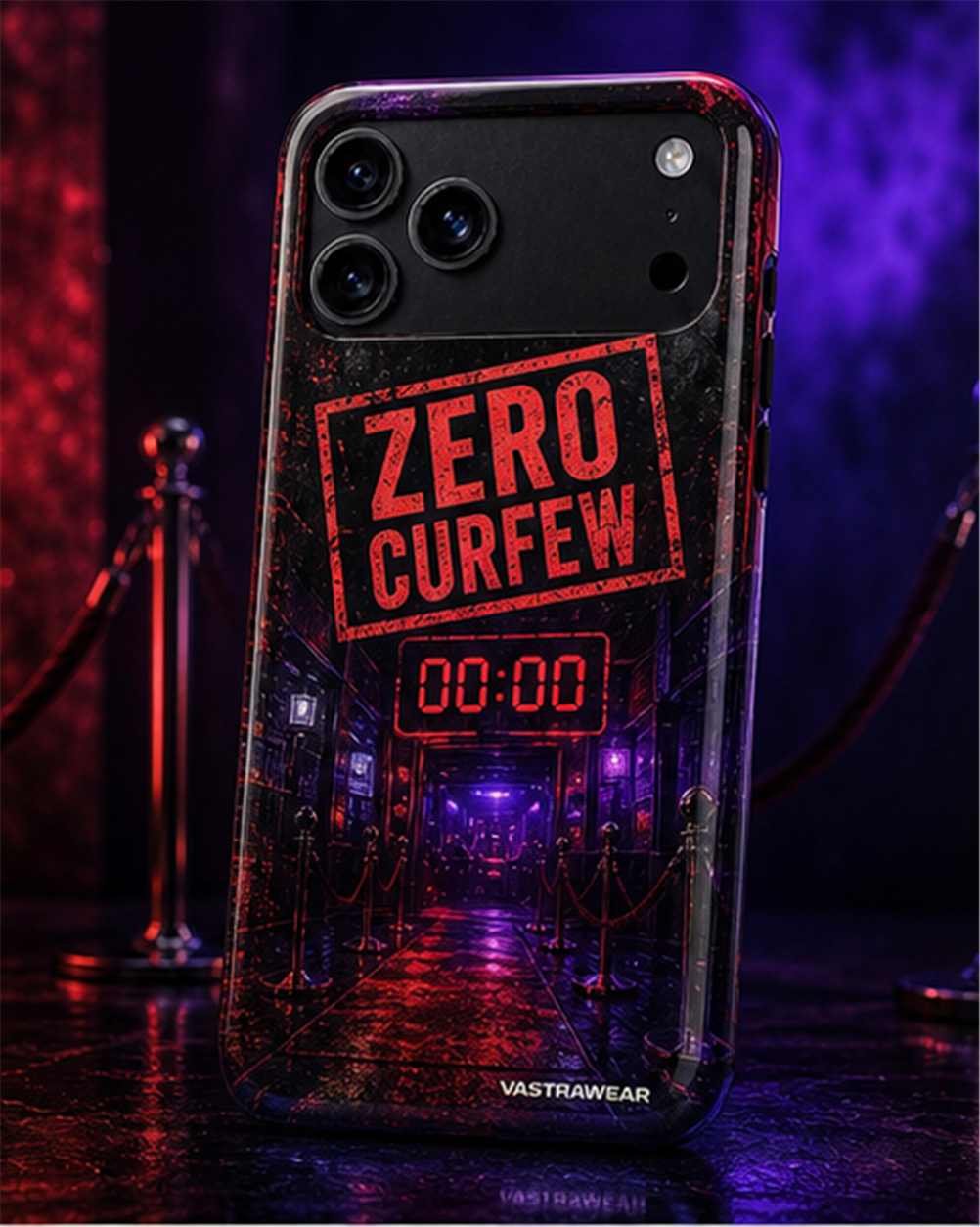 ZERO CURFEW VASTRAWEAR glossy phone case