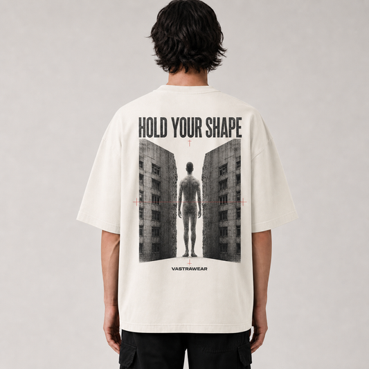 HOLD YOUR SHAPE oversized t-shirt ? back view