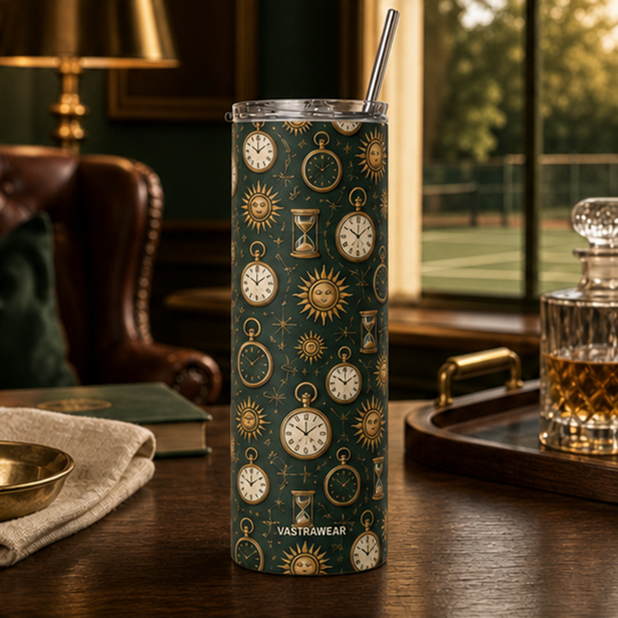 NO RUSH TIMEPIECES VASTRAWEAR tumbler in THE ART OF LEISURE setting