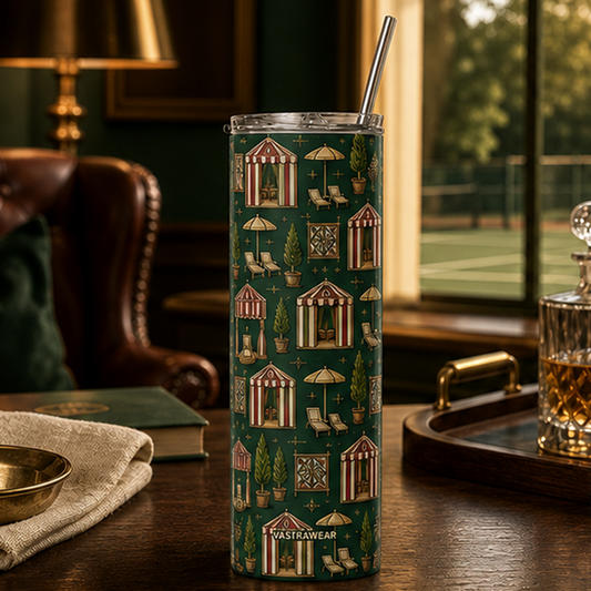PRIVATE SUMMER RESORT VASTRAWEAR tumbler in THE ART OF LEISURE setting