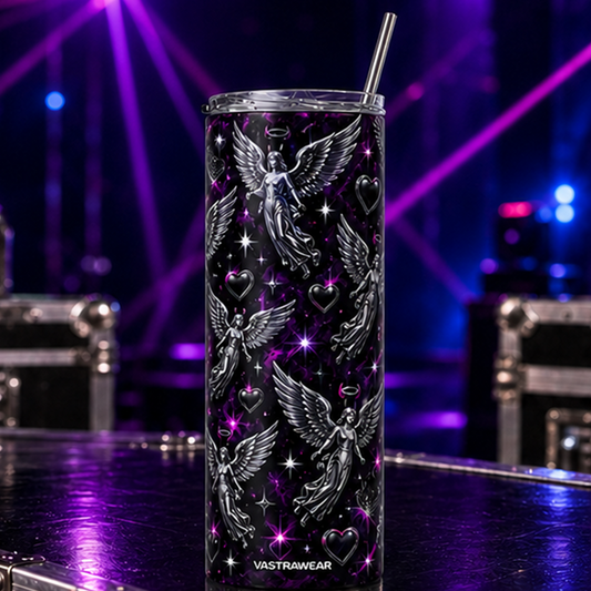 ANGELS AFTER MIDNIGHT VASTRAWEAR tumbler in ZERO CURFEW setting