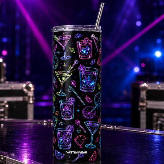 MIXED DRINKS VASTRAWEAR tumbler in ZERO CURFEW setting